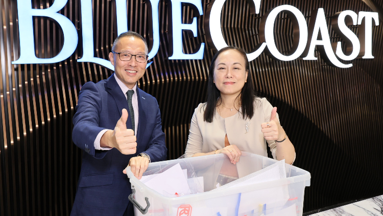 【港樓】Blue Coast開賣8日沽540伙吸金逾百億 長實更新價單 部分單位加價10%